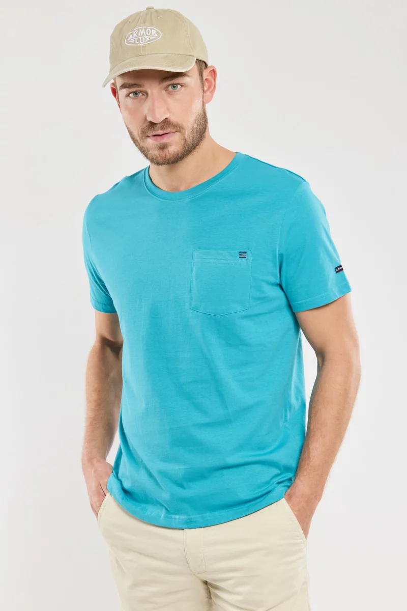 T-shirt avec poche - coton léger