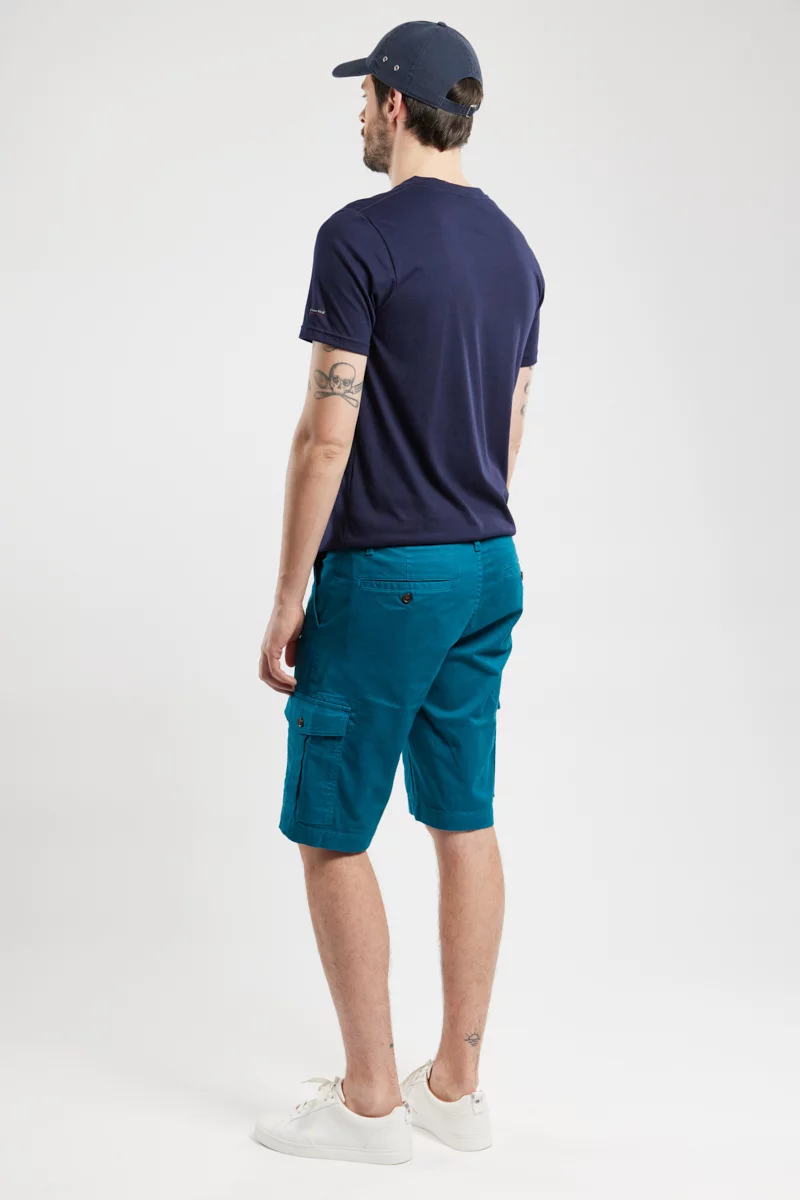 Bermuda cargo - coton | Deep Lagoon