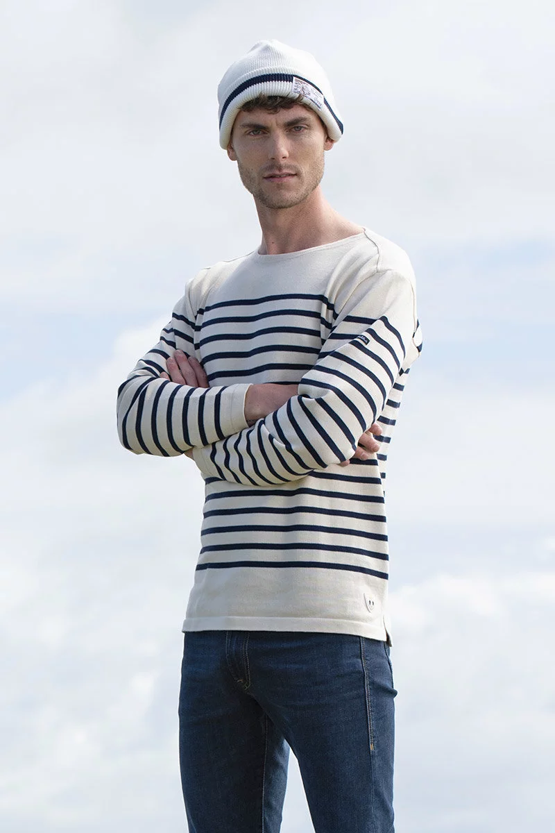 Marinière Lamaneur - Fileuse d'Arvor | Nature/Rich navy