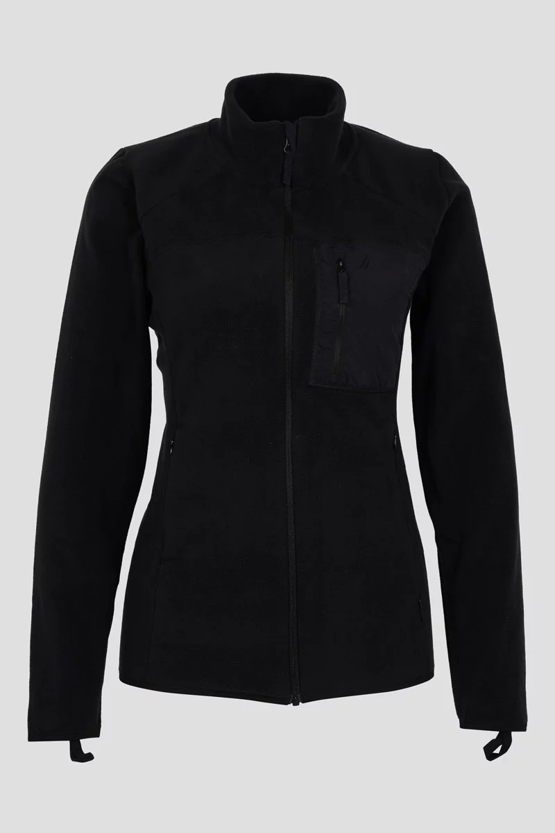Veste polaire zippée MORGAT | NOIR
