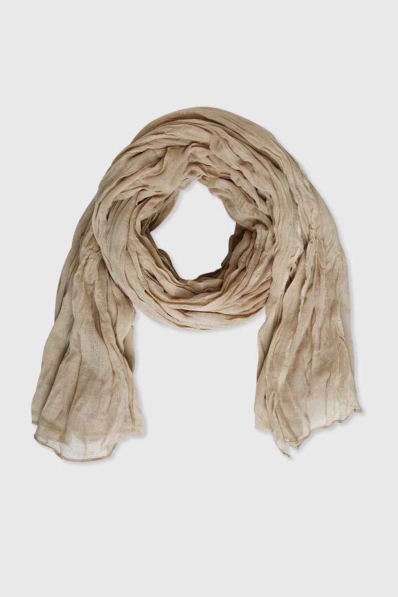 Foulard uni JARLI - coton