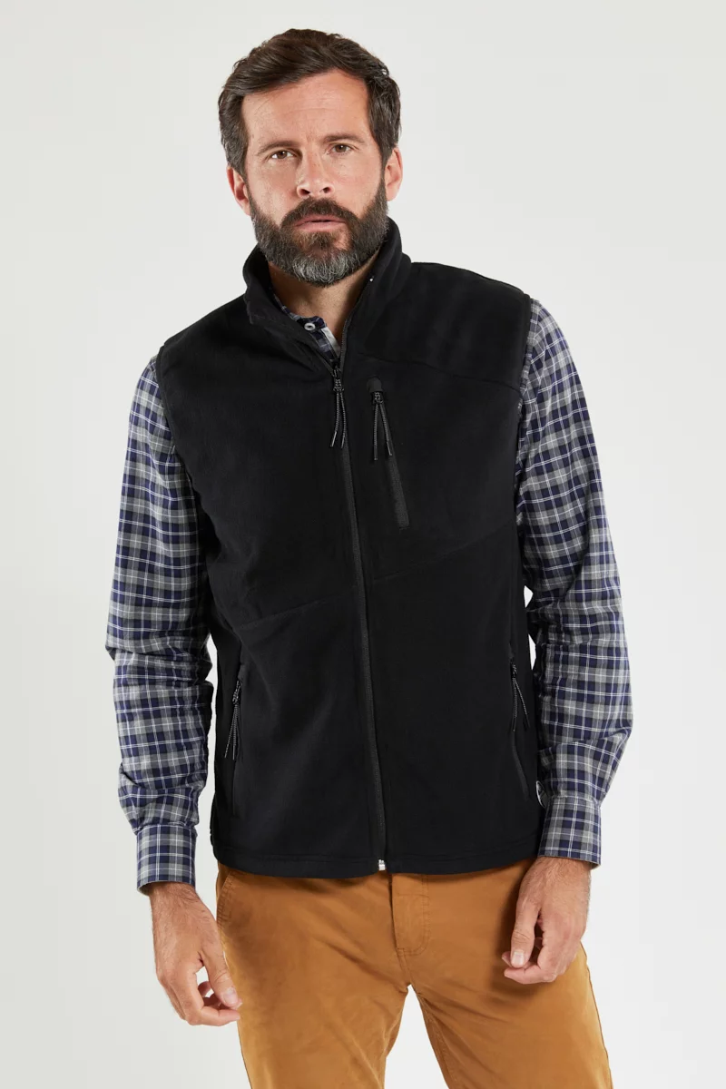 Veste polaire sans manches PAIMPOL