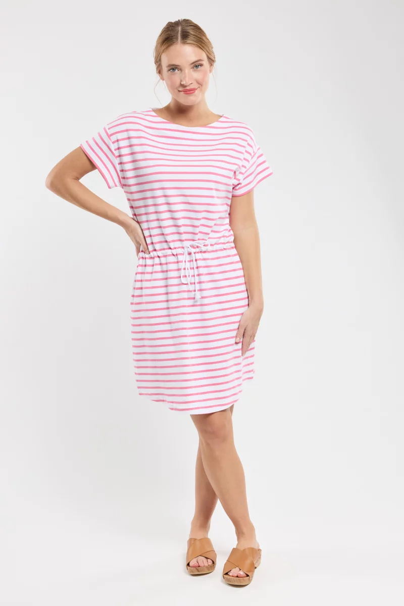 Robe rayée - coton léger