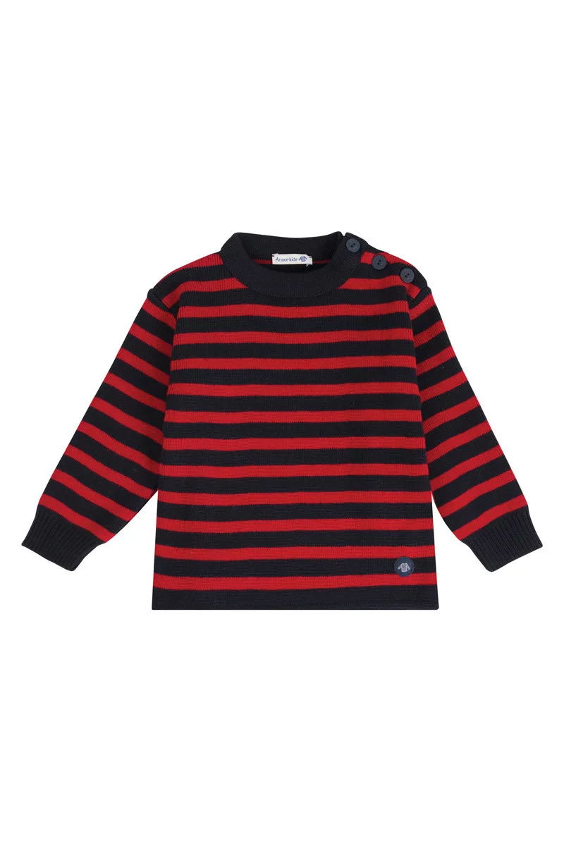 Pull marin rayé