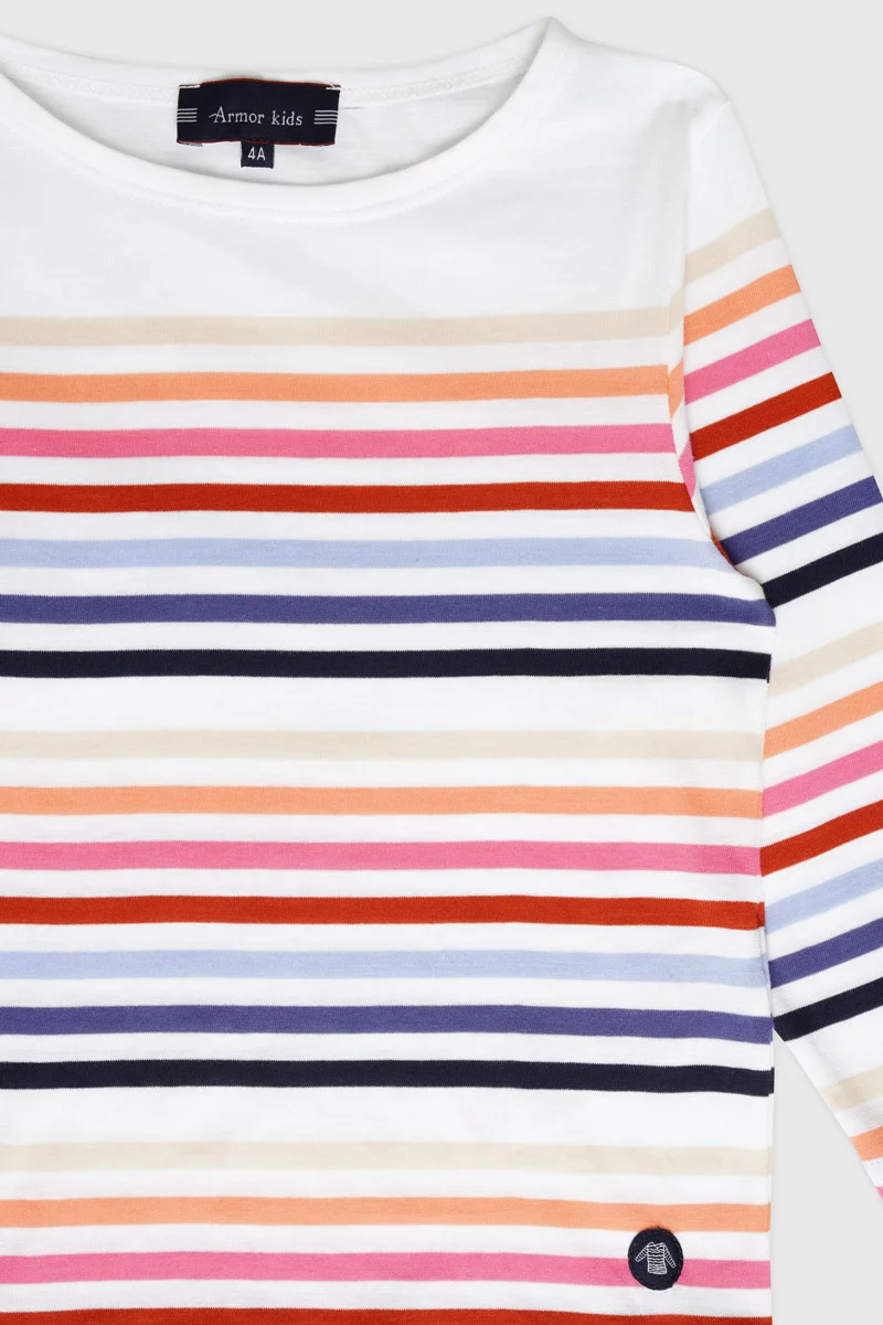 Marinière multicolore Kids - coton