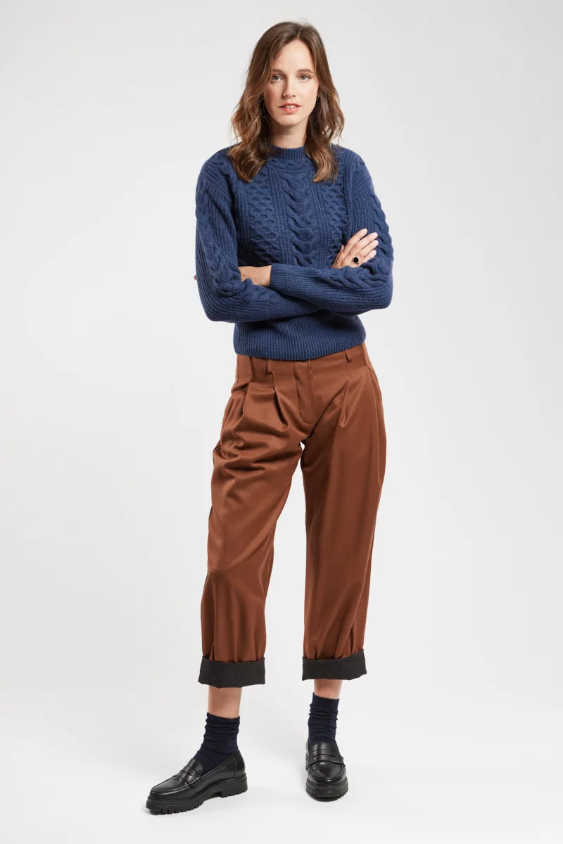 Le pantalon à revers Armor-lux X Nolwenn Faligot