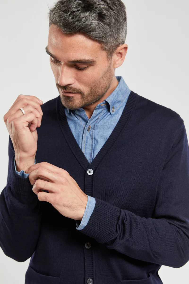 Gilet manches longues Bérac - laine