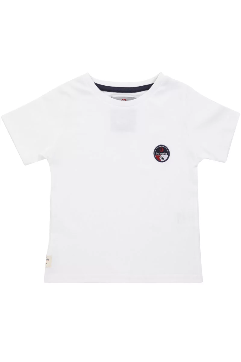 T-shirt KIDS VENICE - coton biologique | BLANC
