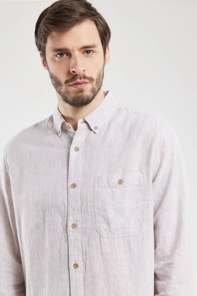 Chemise ELINE - lin et coton