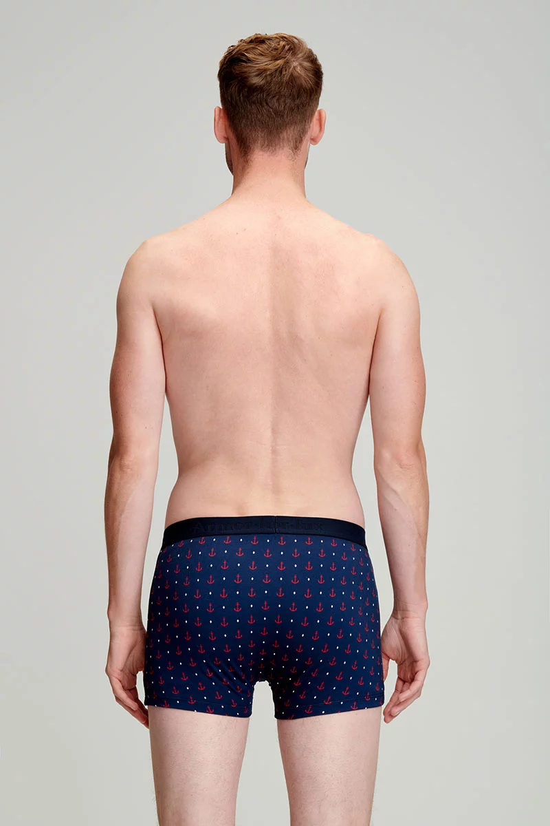 Boxer imprimé - coton léger biologique