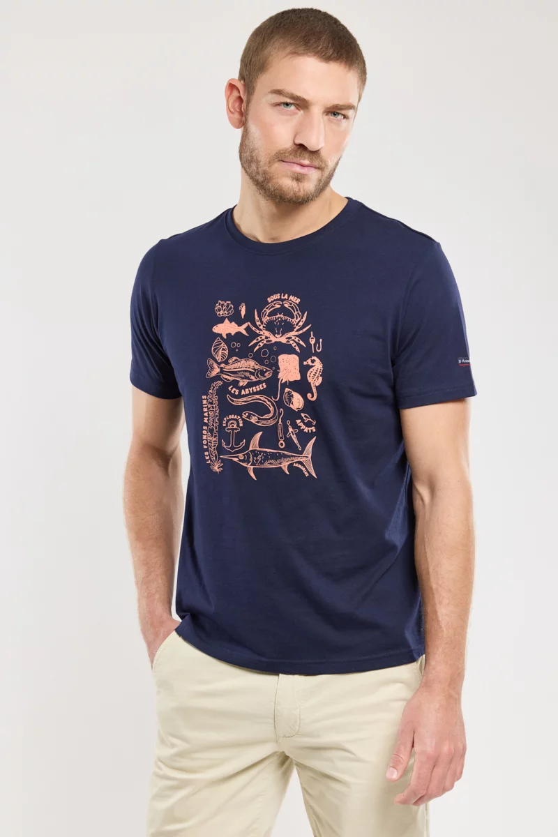 T-shirt sérigraphié - coton léger