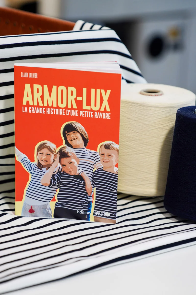 Livre ARMOR-LUX la grande histoire d’une petite rayure