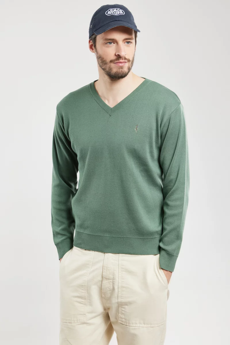 Pull col V - coton | Lily Pad