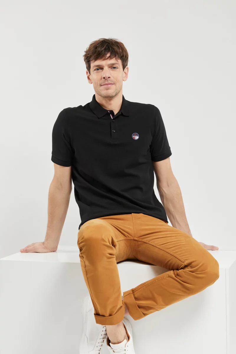 Polo uni GOTNEY | NOIR