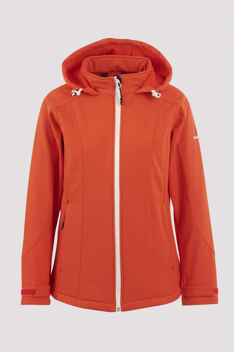 Veste softshell SITIA | bB42 ORANGE SANGUINE