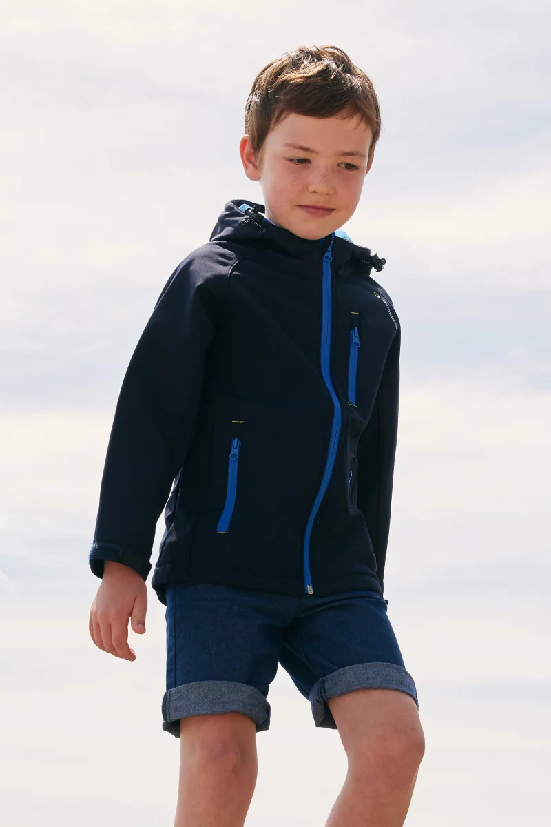 Veste softshell kids SEAHOOD | NAVY/COBALT