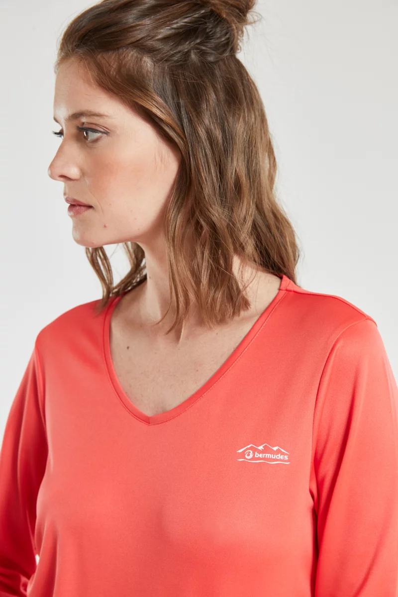 T-shirt manches longues COLMAN - polyester recyclé