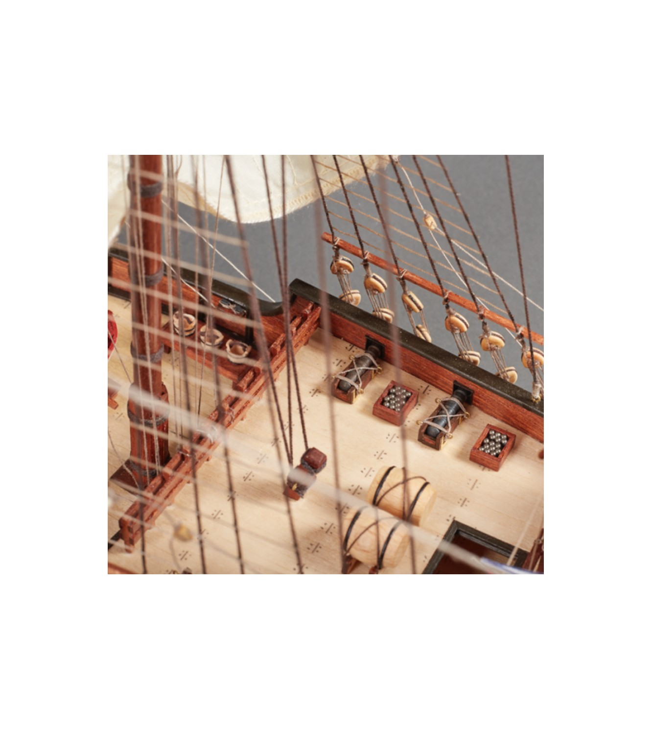 Caravel Santa Maria. 1:65 Wooden Model Ship Kit