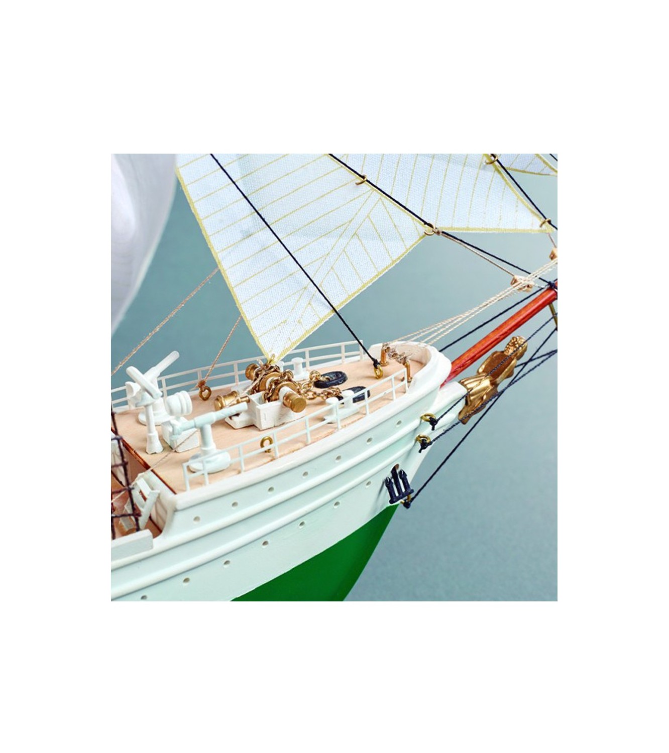 Training Ship Juan Sebastián Elcano & Esmeralda. 1:250 Wooden and Plastic Model Ship Kit