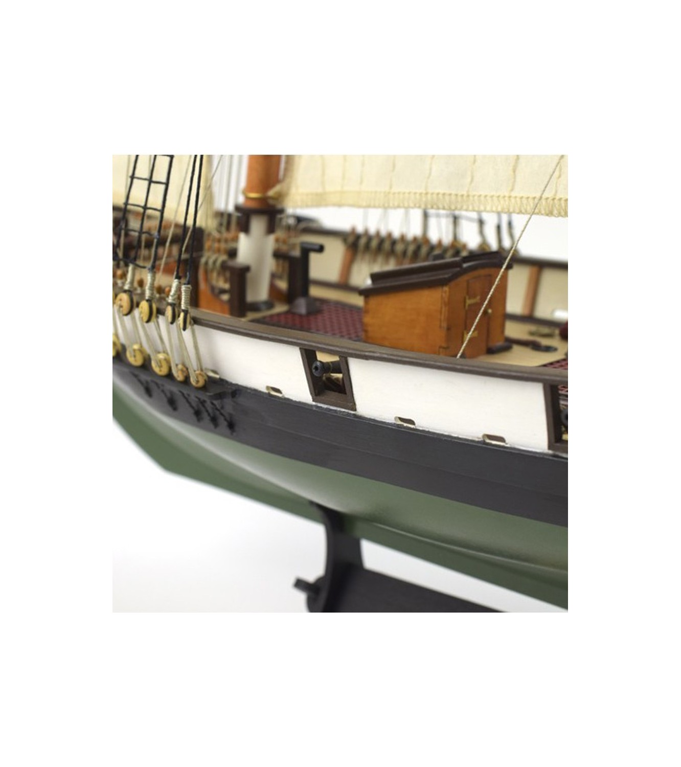 American Schooner Harvey 1:60. Wooden Model Ship Kit