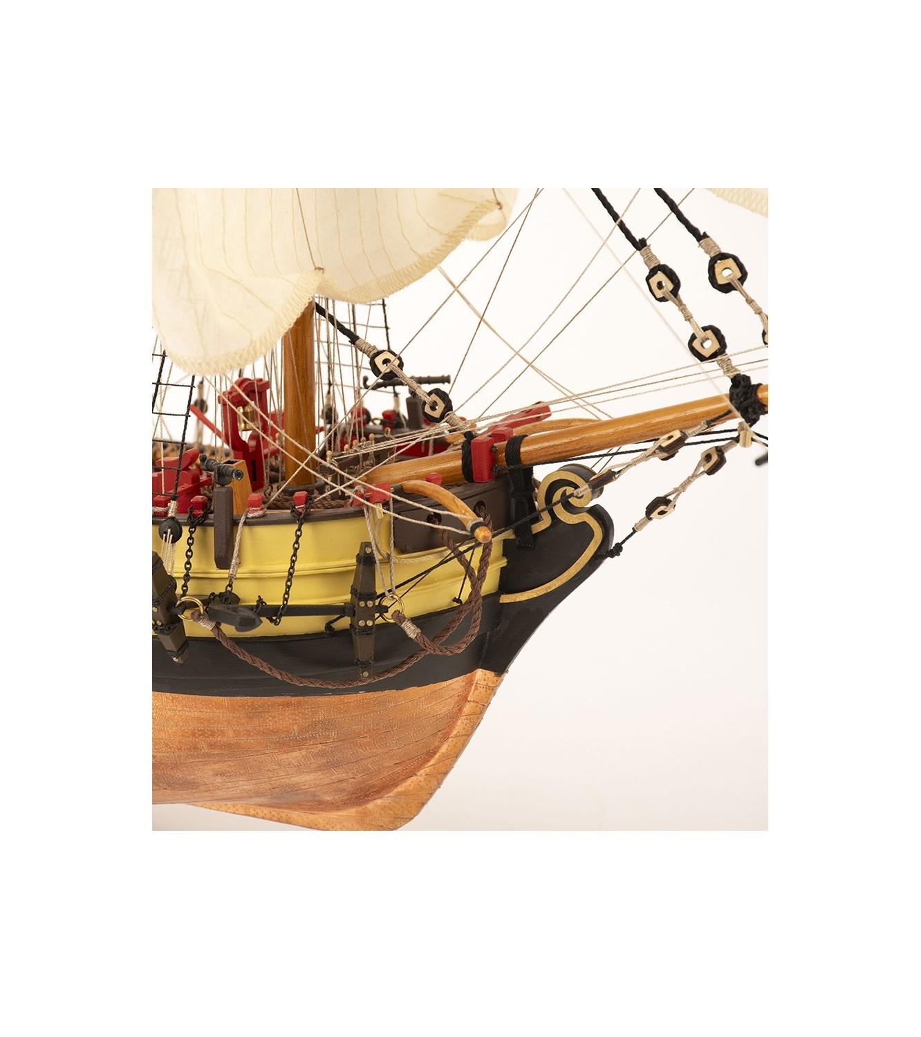 First Fleet Brig HMS Supply. 1:50 Wooden Model Ship Kit