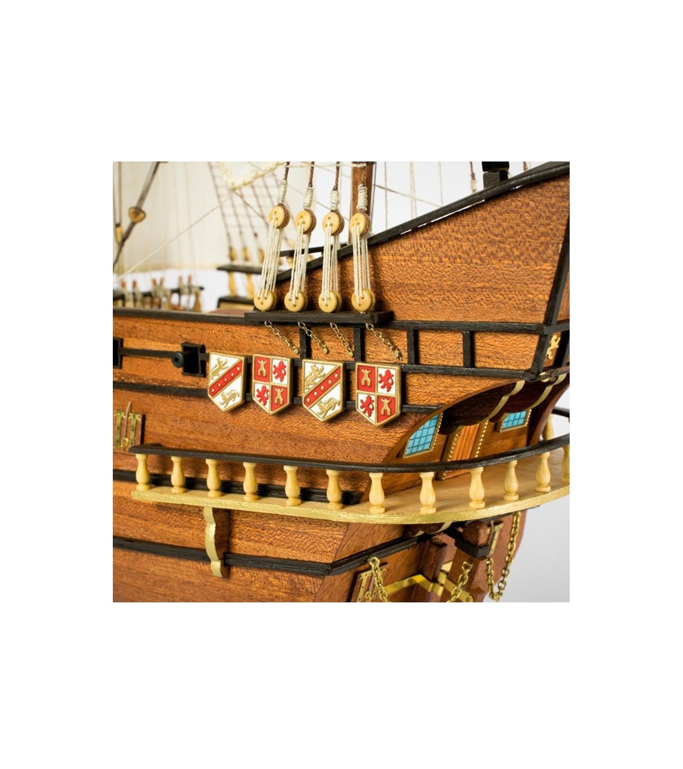 Galleon San Francisco II. 1:90 Wooden Model Ship Kit
