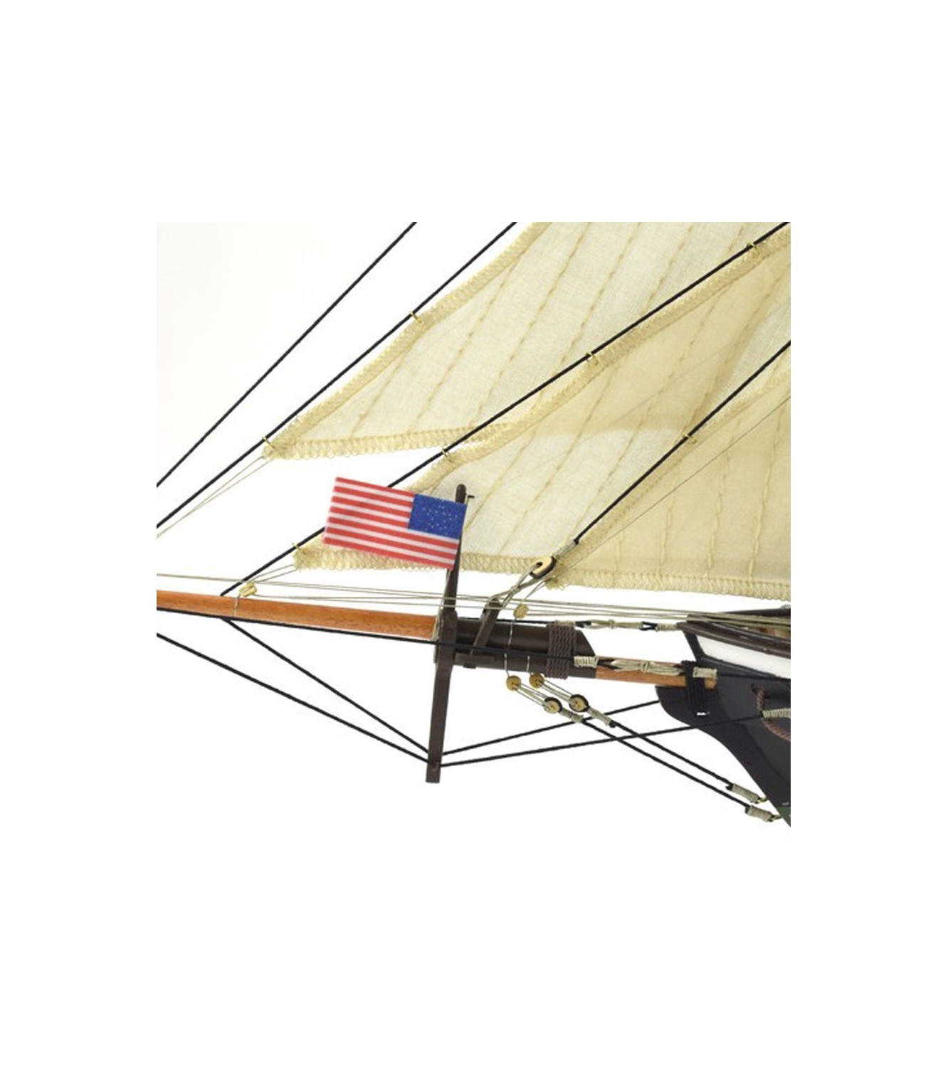 American Schooner Harvey 1:60. Wooden Model Ship Kit