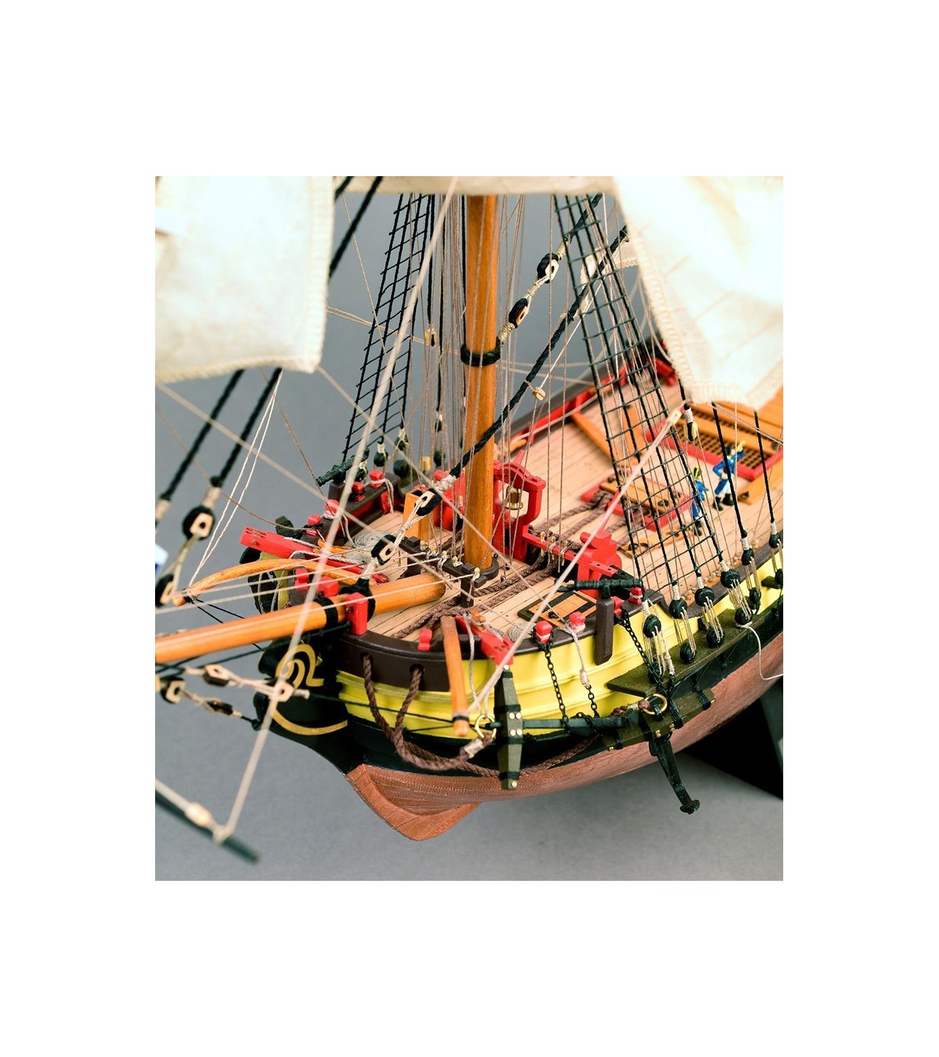 First Fleet Brig HMS Supply. 1:50 Wooden Model Ship Kit