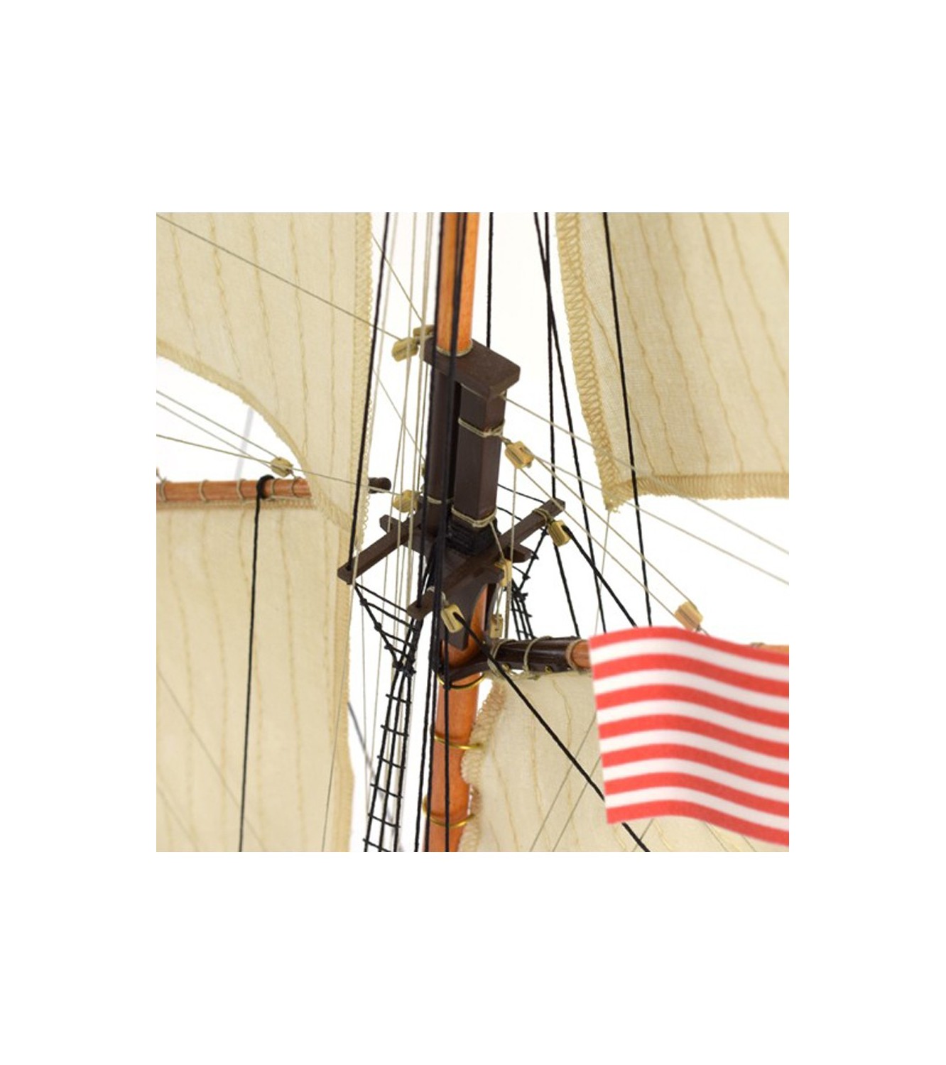 American Schooner Harvey 1:60. Wooden Model Ship Kit