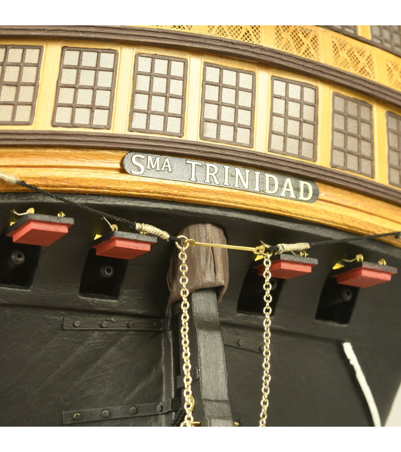 Ship of the Line Santísima TriNiñad 1:84. Wooden Model Ship Kit
