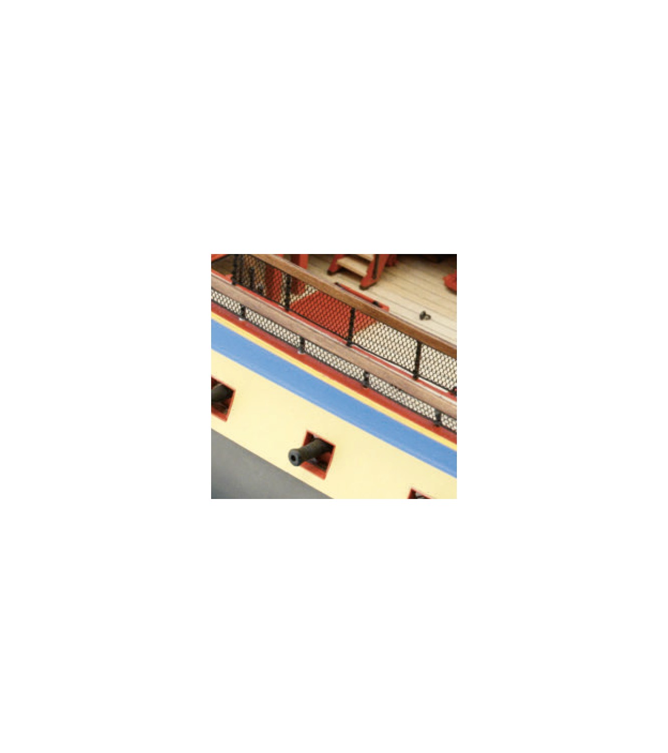 Fine Net in Black Fabric 200x350 mm for Ship Modeling