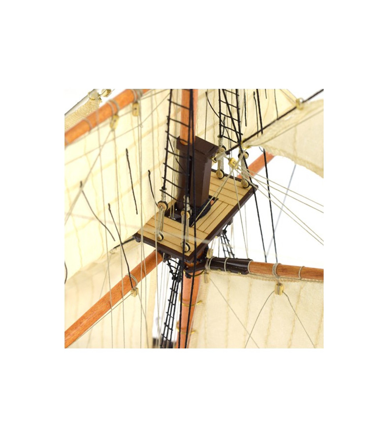 American Schooner Harvey 1:60. Wooden Model Ship Kit