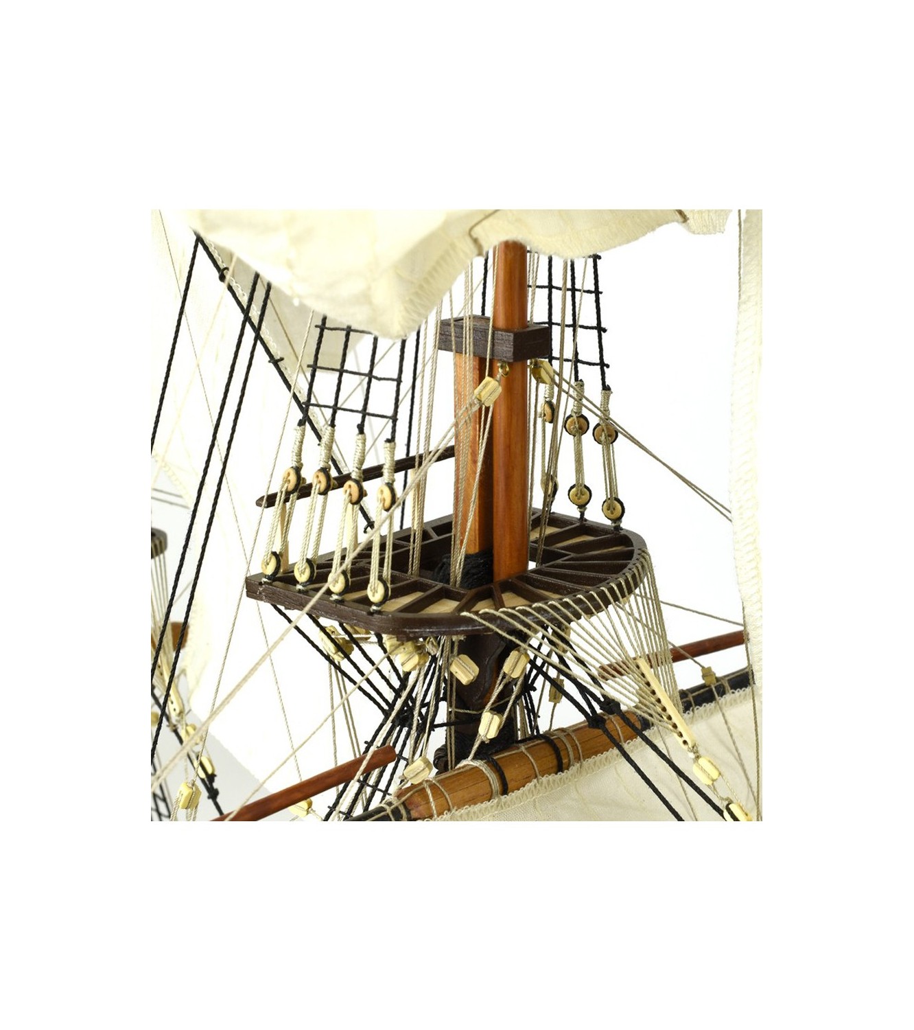 Vessel HMS Endeavour. 1:65 Wooden Model Ship Kit