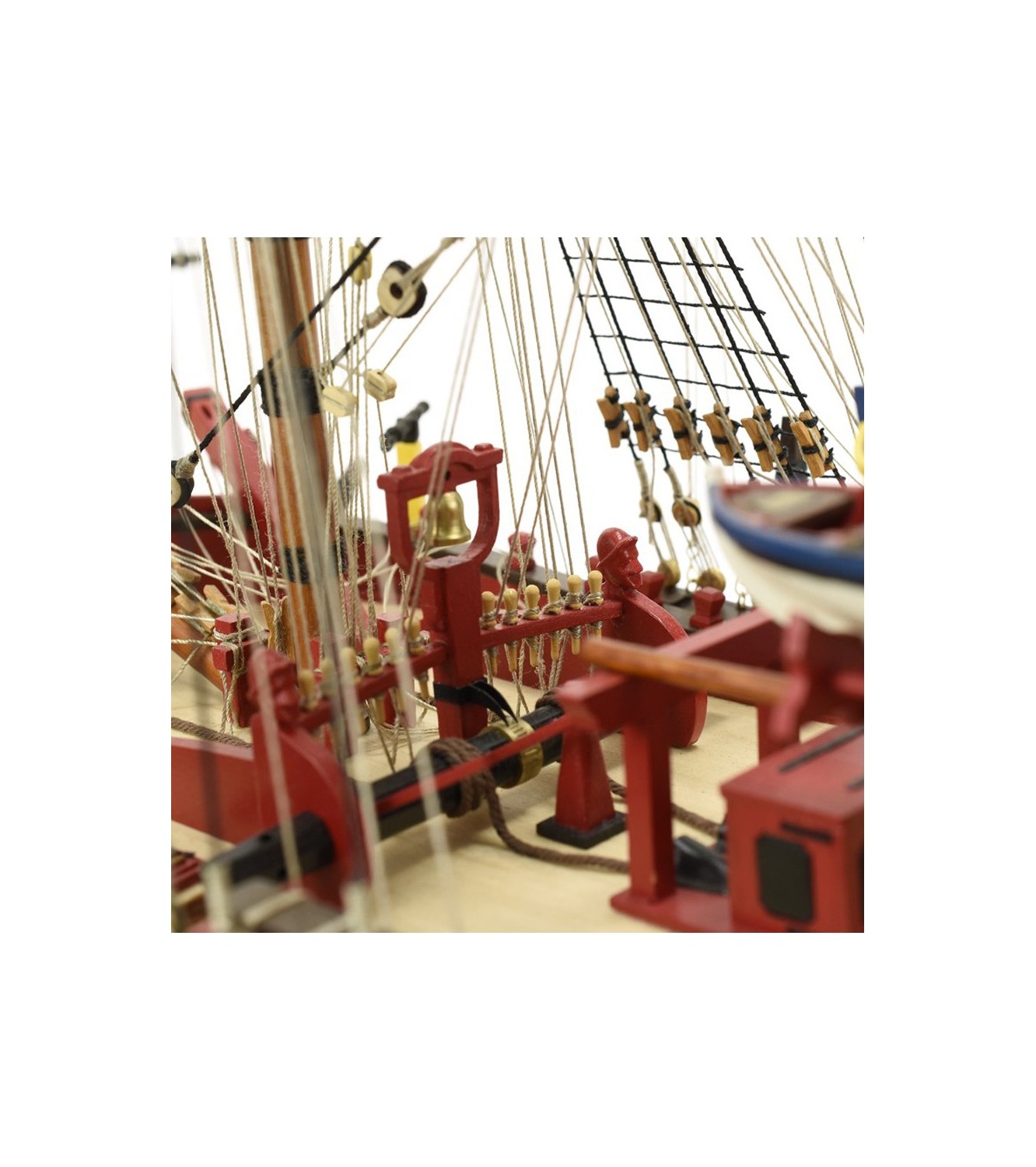 Vessel HMS Endeavour. 1:65 Wooden Model Ship Kit