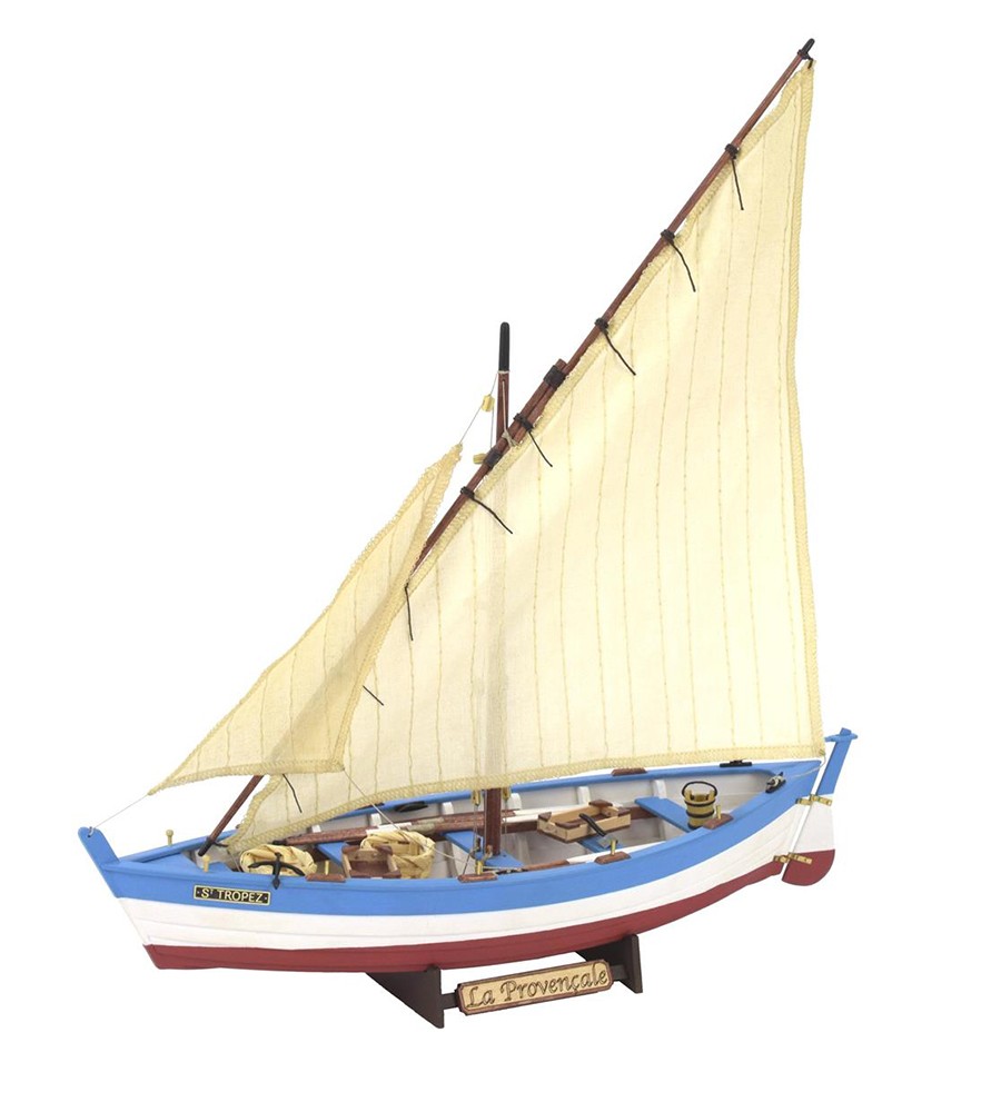 Fishing Boat La Provenale. 1:20 Wooden Model Ship Kit