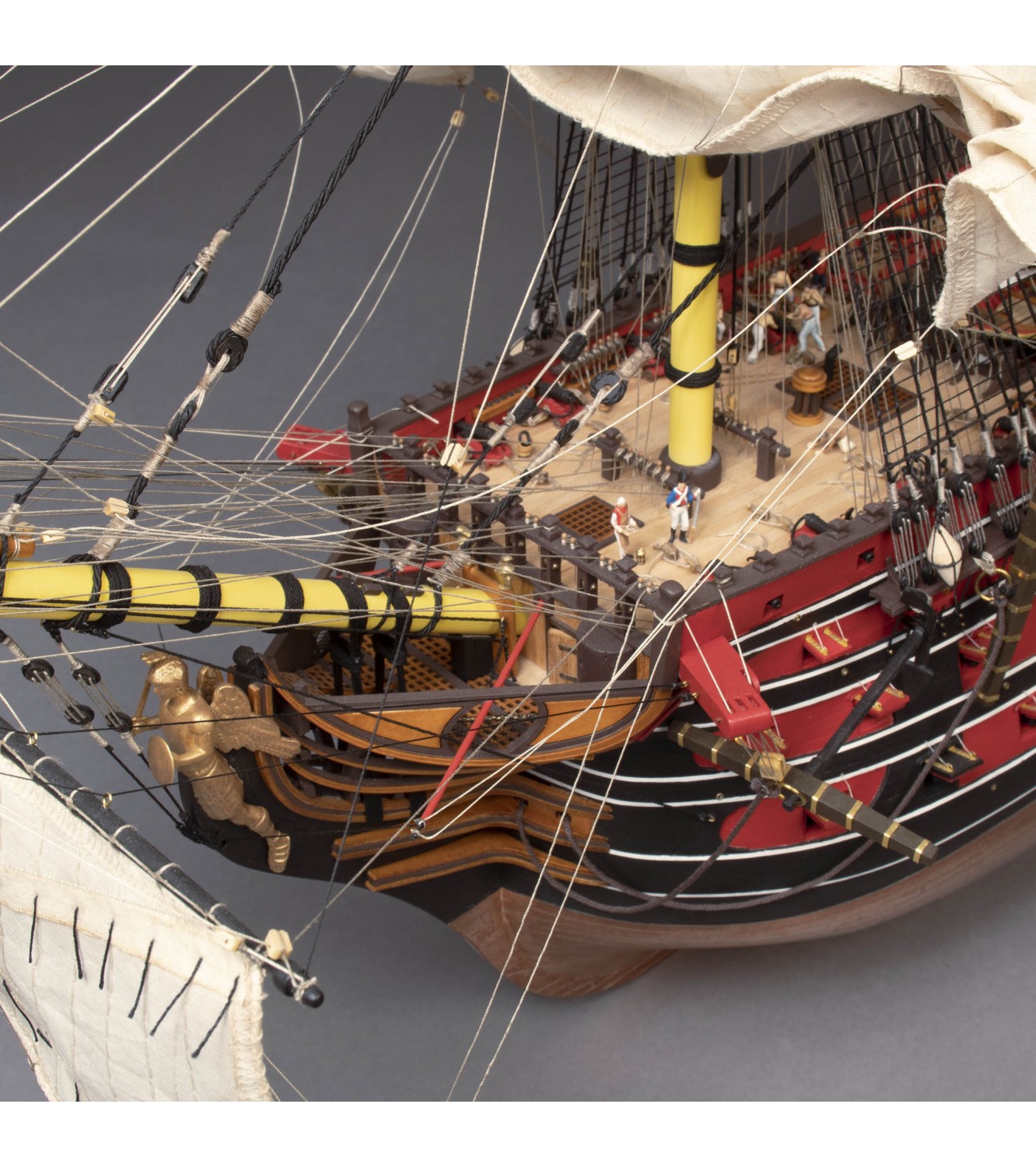 Ship of the Line Santísima TriNiñad 1:84. Wooden Model Ship Kit