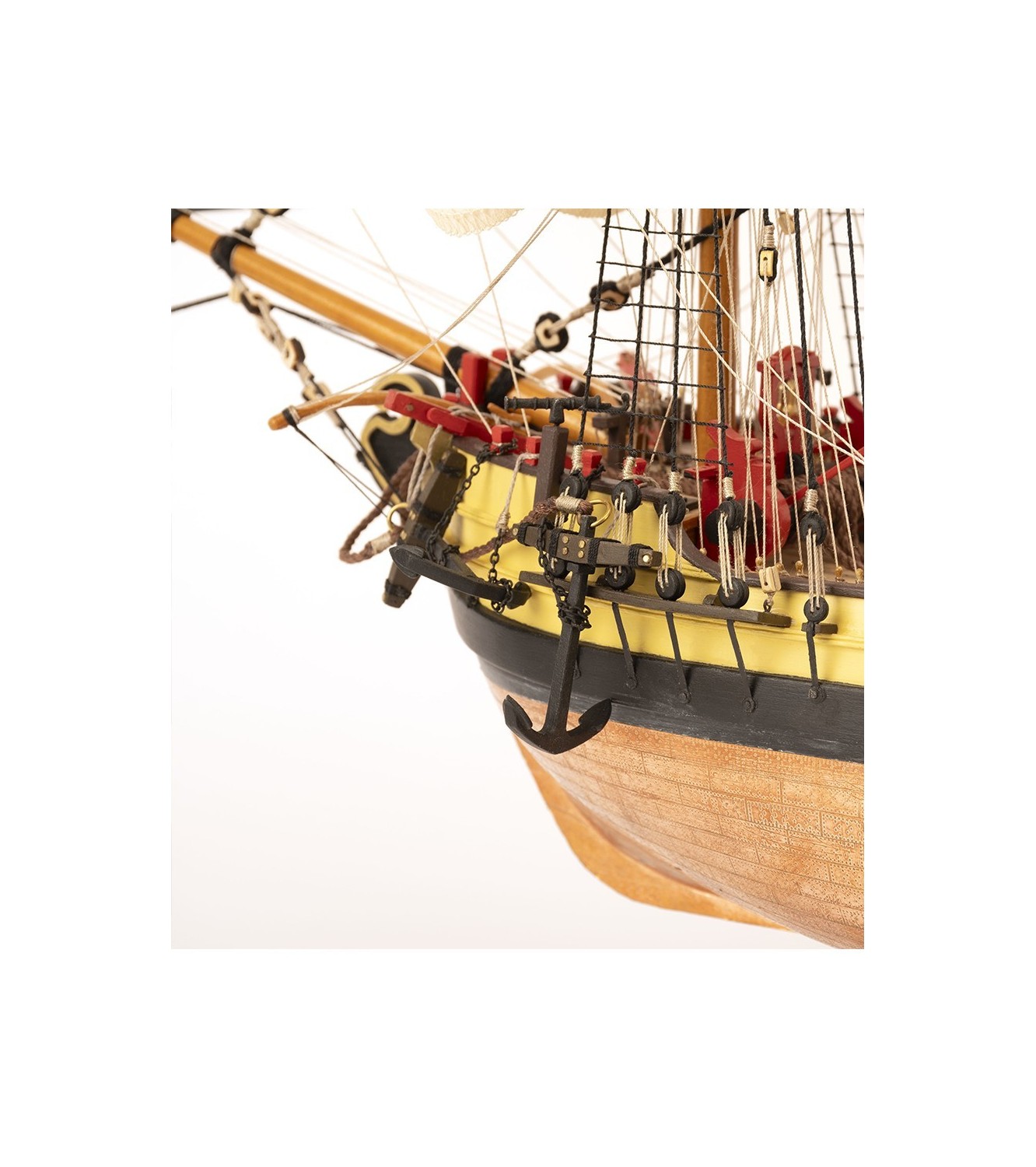 First Fleet Brig HMS Supply. 1:50 Wooden Model Ship Kit