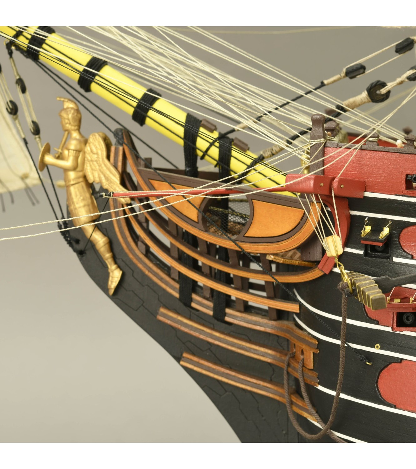 Ship of the Line Santísima TriNiñad 1:84. Wooden Model Ship Kit