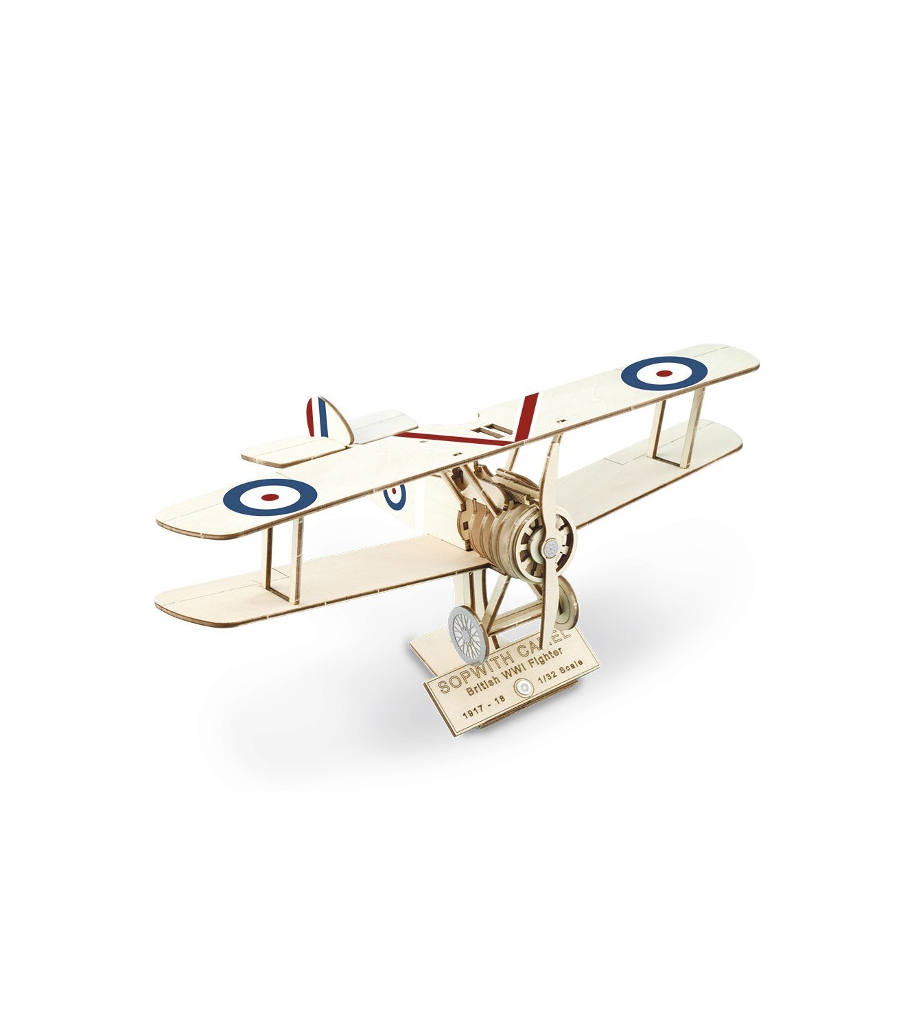 Wooden Model Fighter: Sopwith Camel 1/32