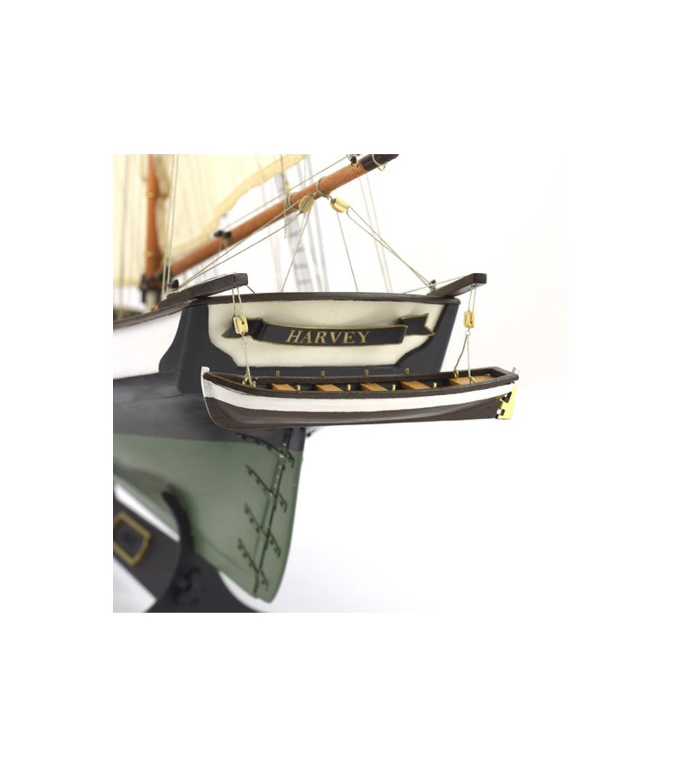 American Schooner Harvey 1:60. Wooden Model Ship Kit
