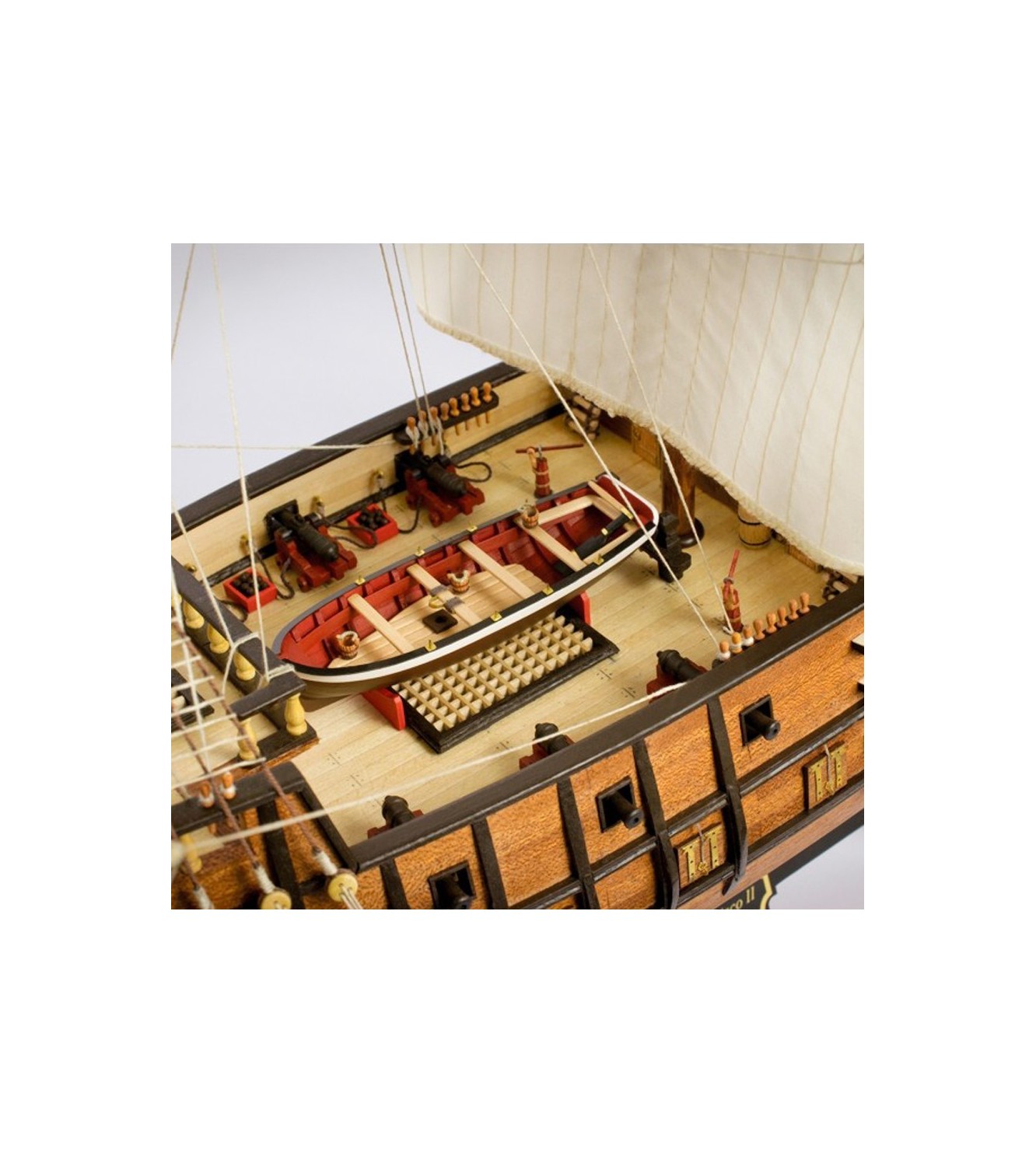 Galleon San Francisco II. 1:90 Wooden Model Ship Kit