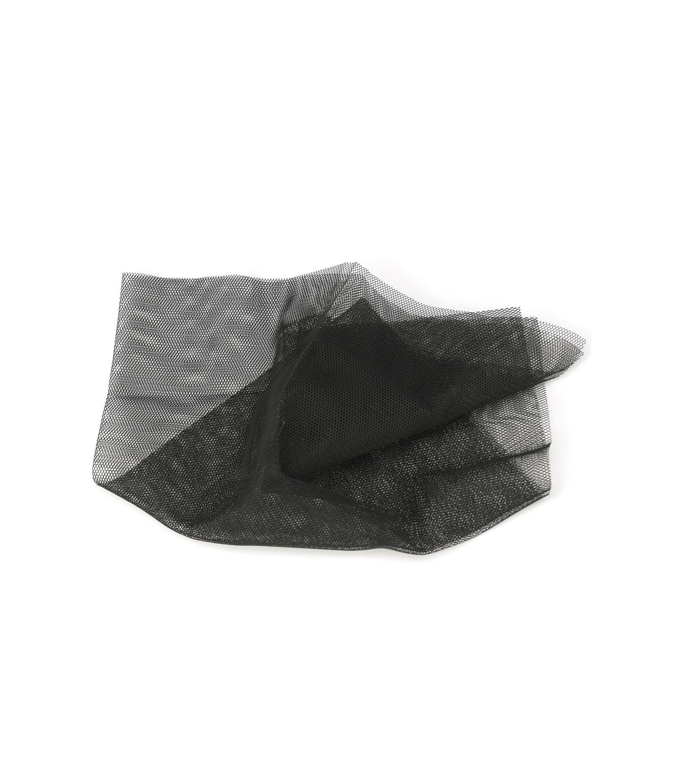 Fine Net in Black Fabric 200x350 mm for Ship Modeling