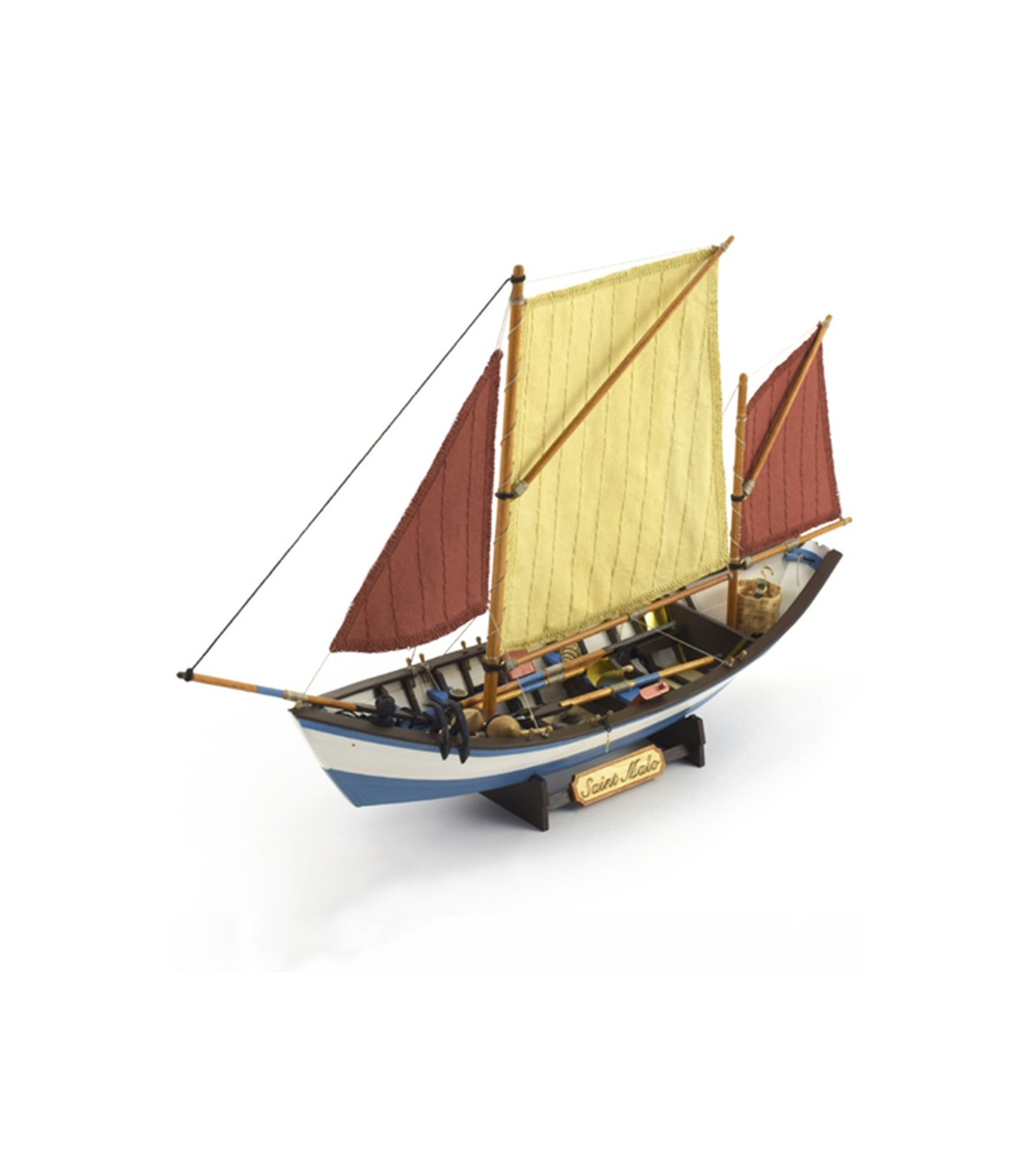 Doris Saint-Malo. 1:20 Wooden Model Fishing Boat Kit