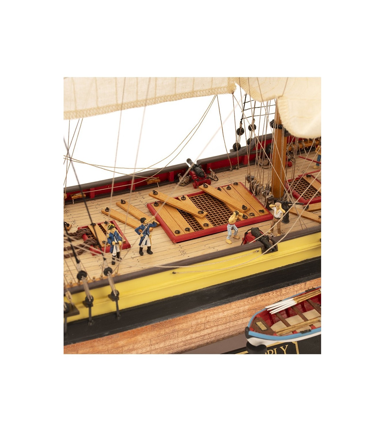 First Fleet Brig HMS Supply. 1:50 Wooden Model Ship Kit