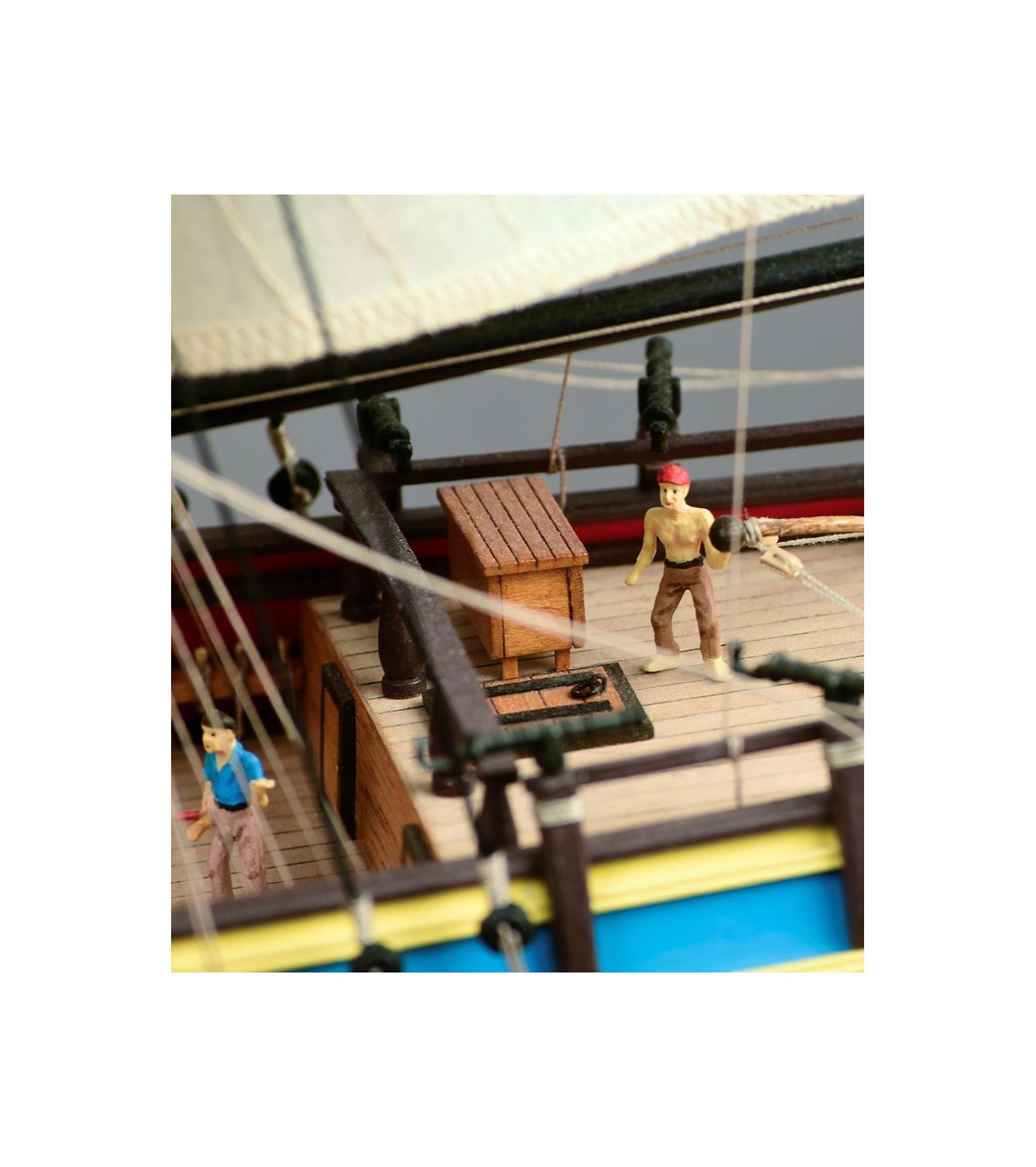 First Fleet Brig HMS Supply. 1:50 Wooden Model Ship Kit