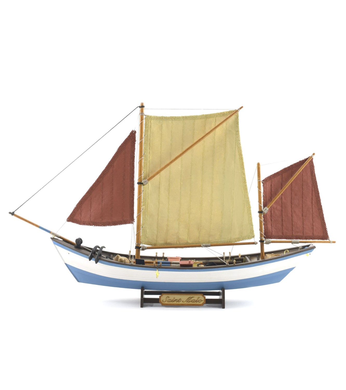 Doris Saint-Malo. 1:20 Wooden Model Fishing Boat Kit