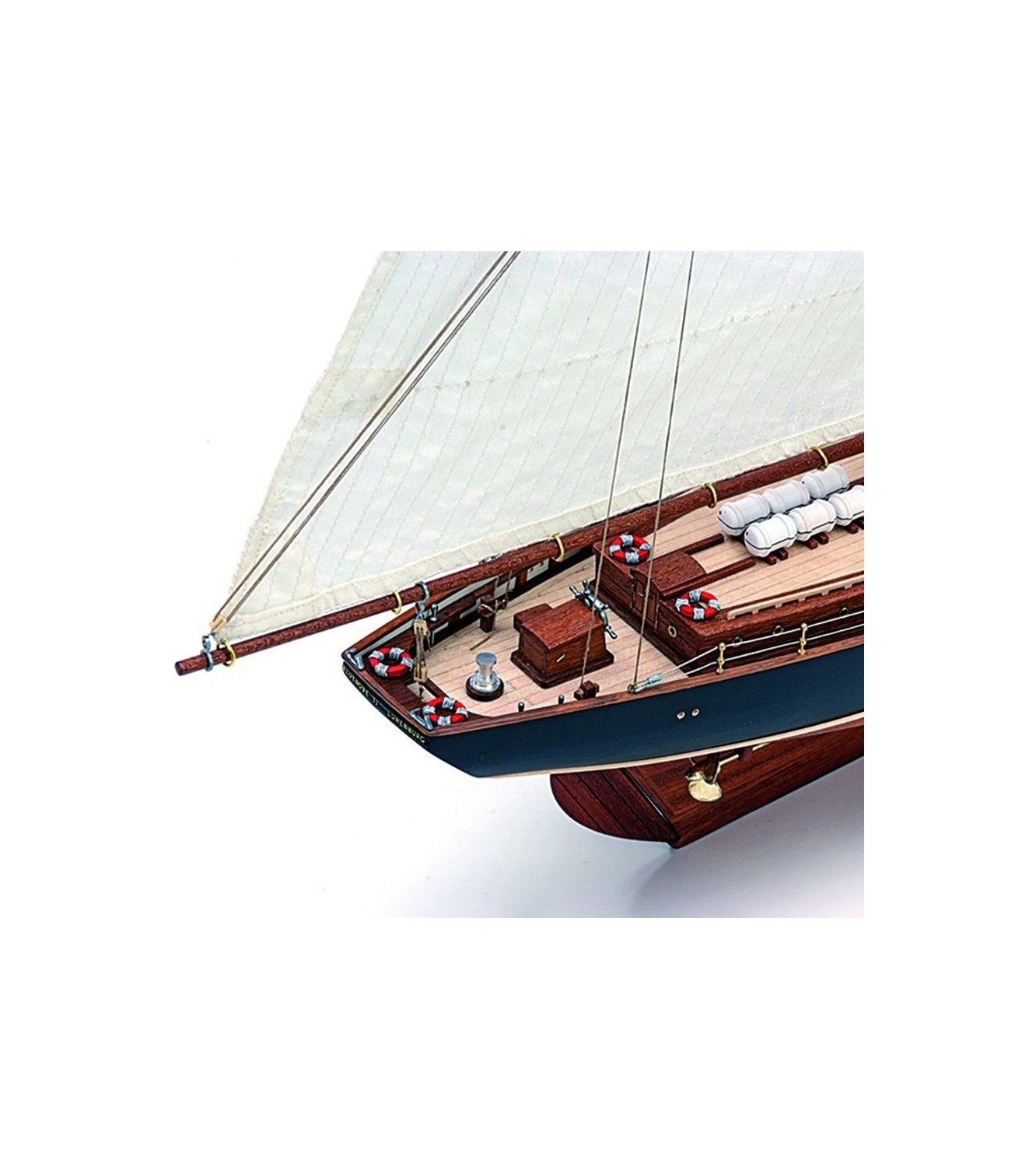 Fishing & Regattas Schooner Bluenose II. 1:75 Wooden Model Ship Kit