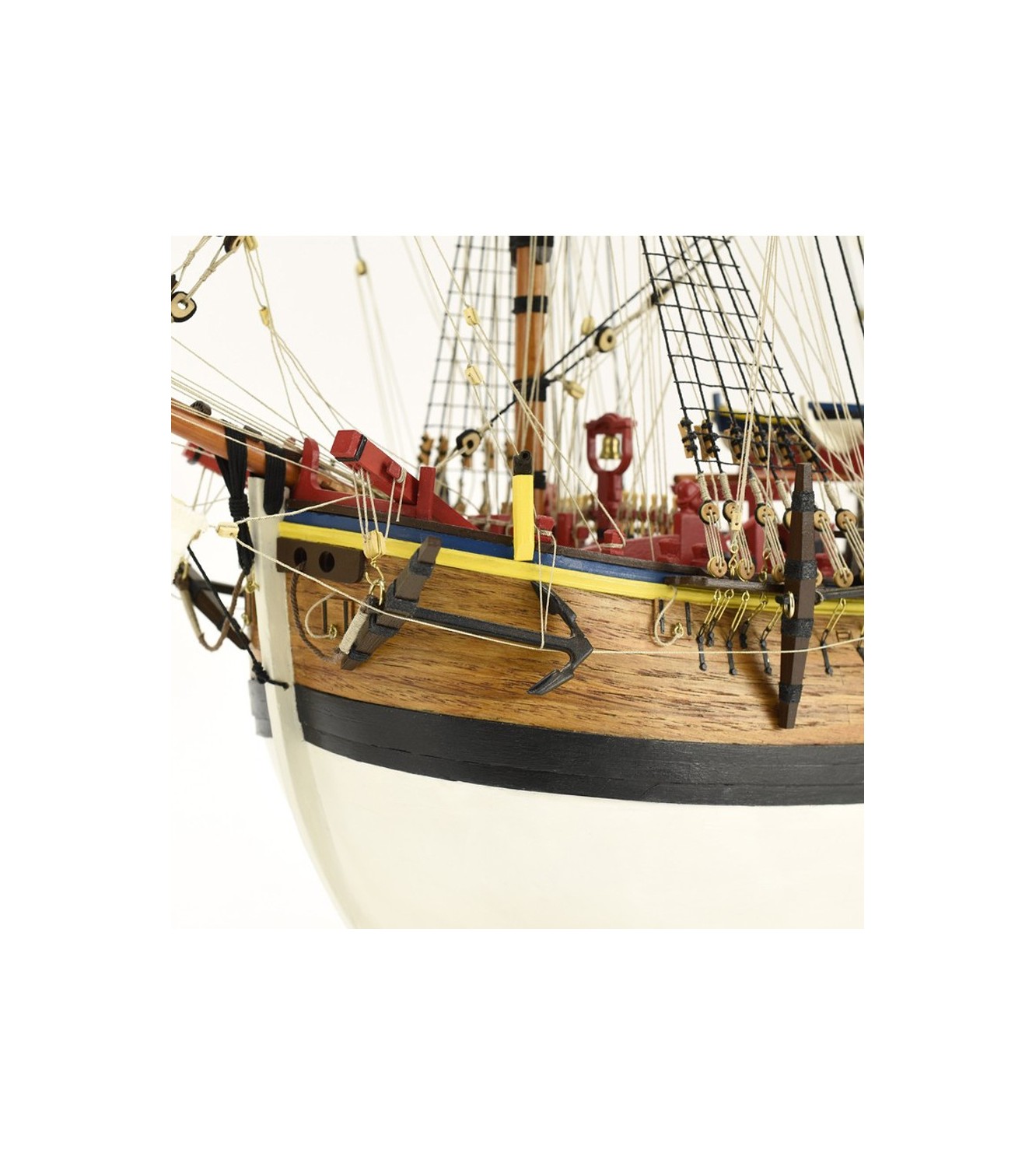 Vessel HMS Endeavour. 1:65 Wooden Model Ship Kit
