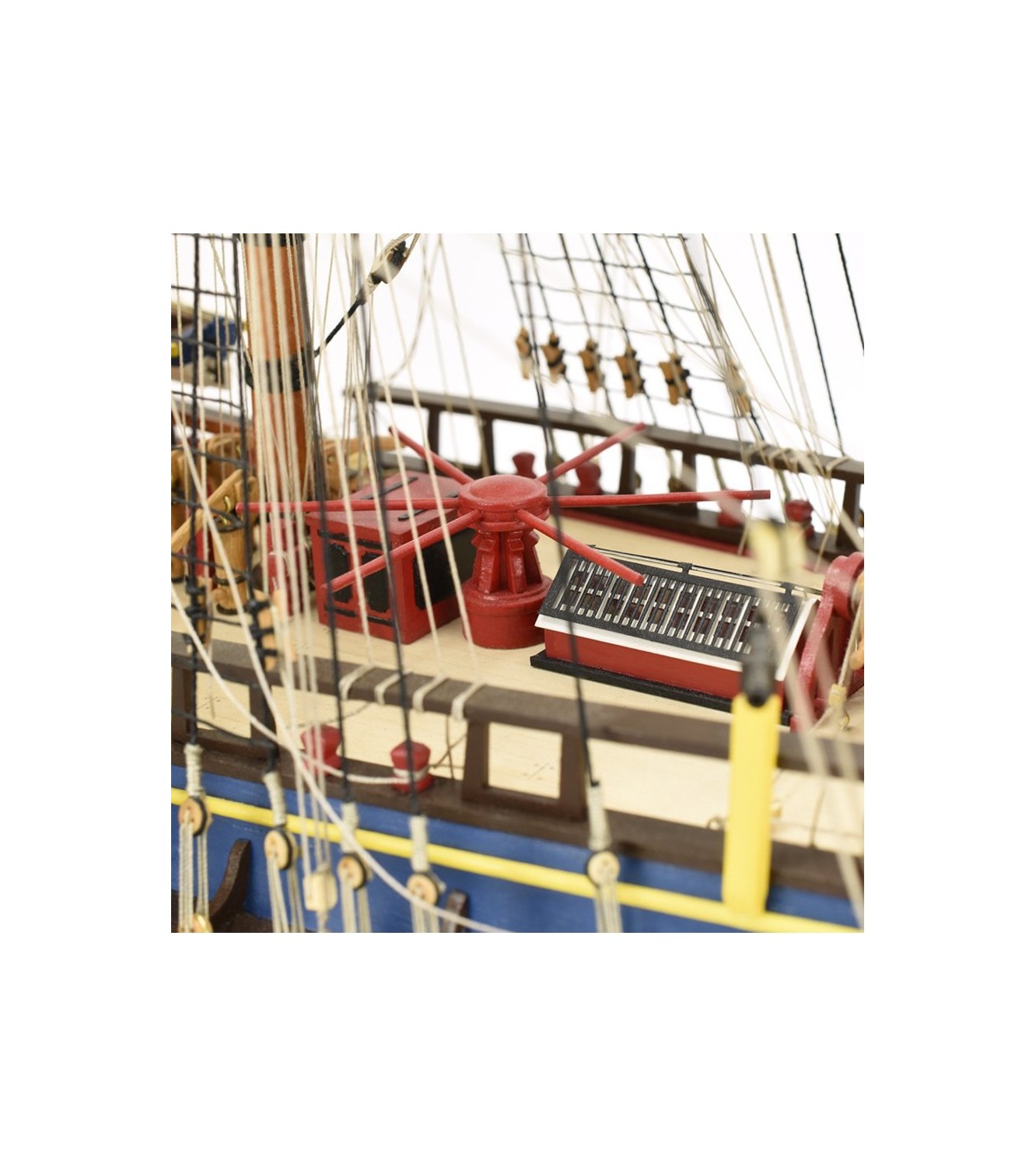 Vessel HMS Endeavour. 1:65 Wooden Model Ship Kit