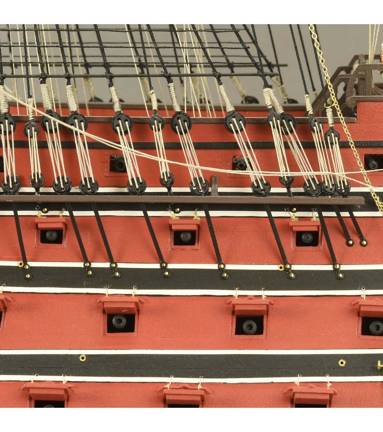 Ship of the Line Santísima TriNiñad 1:84. Wooden Model Ship Kit